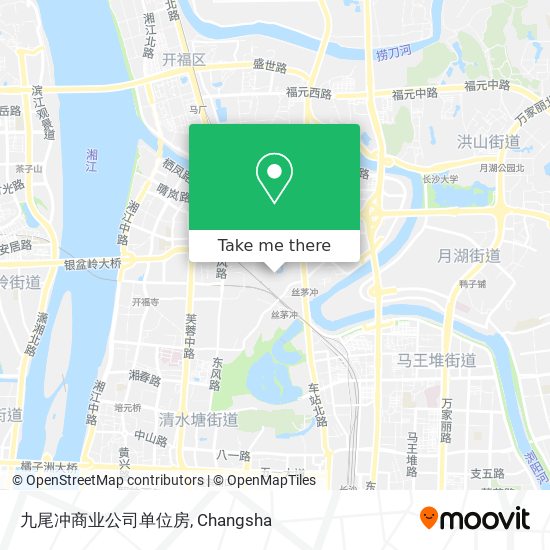 九尾冲商业公司单位房 map