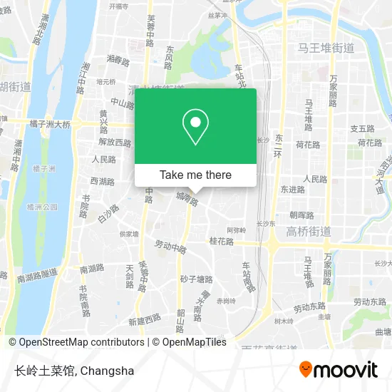 长岭土菜馆 map