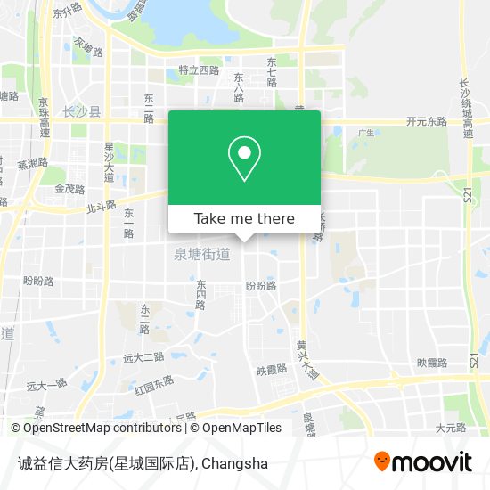 诚益信大药房(星城国际店) map