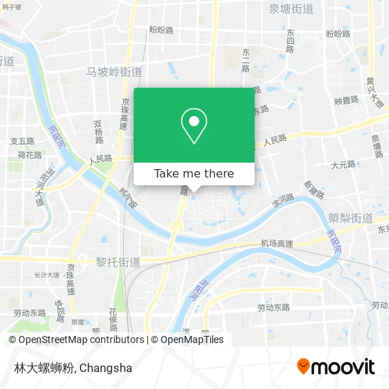 林大螺蛳粉 map