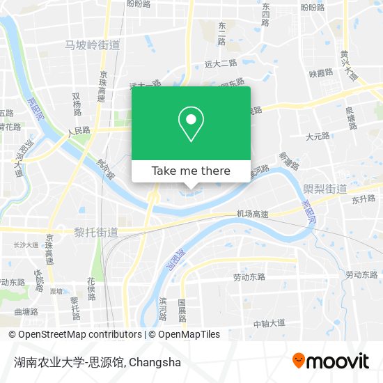 湖南农业大学-思源馆 map