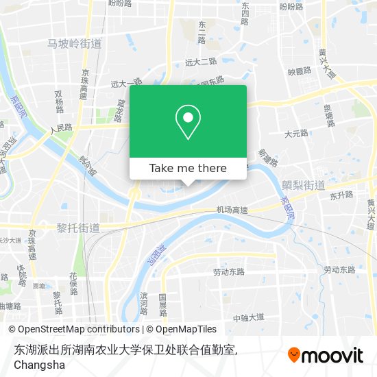 东湖派出所湖南农业大学保卫处联合值勤室 map