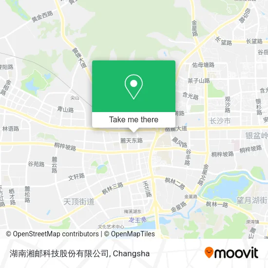 湖南湘邮科技股份有限公司 map