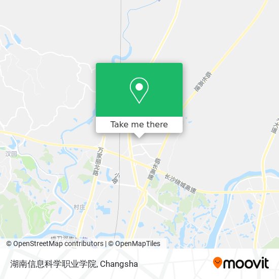 湖南信息科学职业学院 map