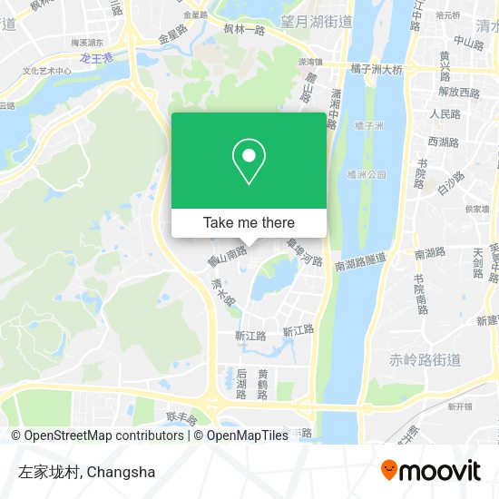 左家垅村 map