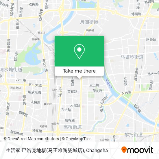 生活家·巴洛克地板(马王堆陶瓷城店) map