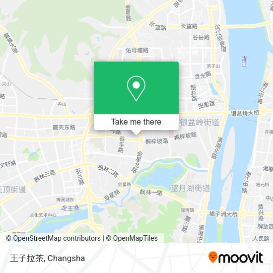王子拉茶 map