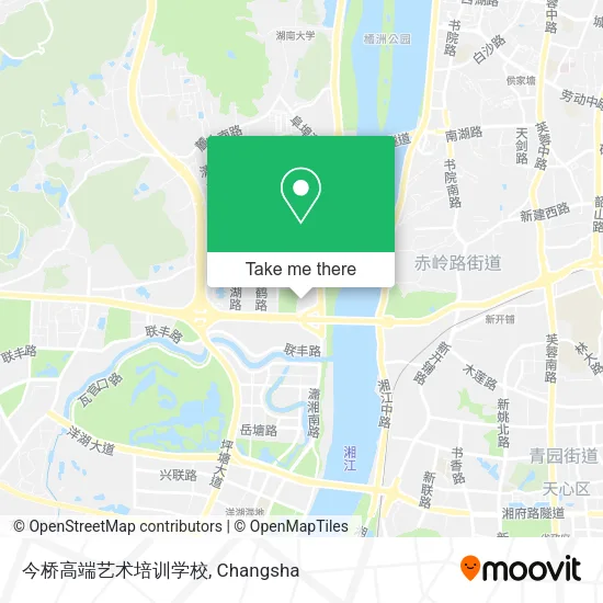 今桥高端艺术培训学校 map