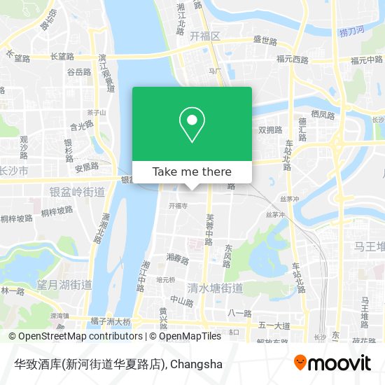 华致酒库(新河街道华夏路店) map