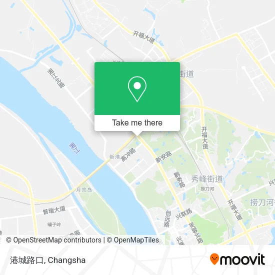 港城路口 map