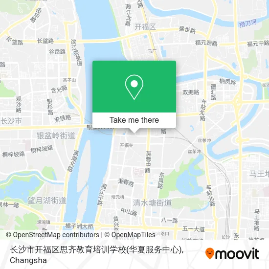 长沙市开福区思齐教育培训学校(华夏服务中心) map