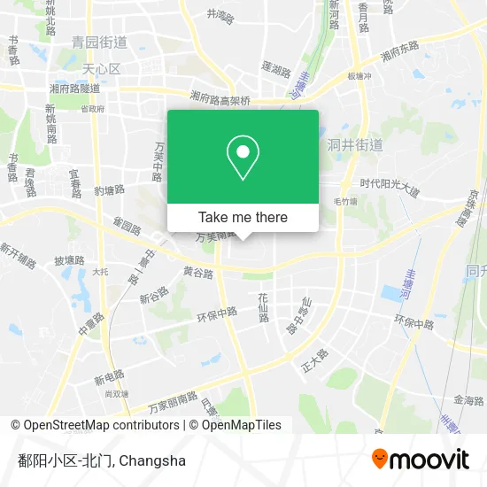 鄱阳小区-北门 map