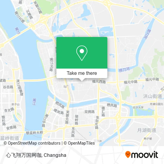 心飞翔万国网咖 map