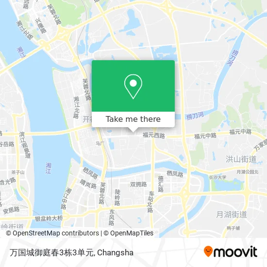 万国城御庭春3栋3单元 map