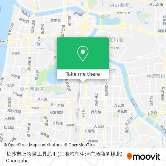 长沙市上哈量工具总汇(三湘汽车生活广场商务楼北) map