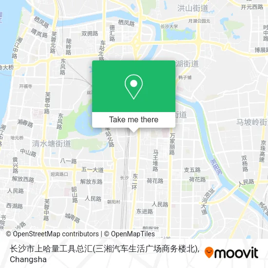 长沙市上哈量工具总汇(三湘汽车生活广场商务楼北) map