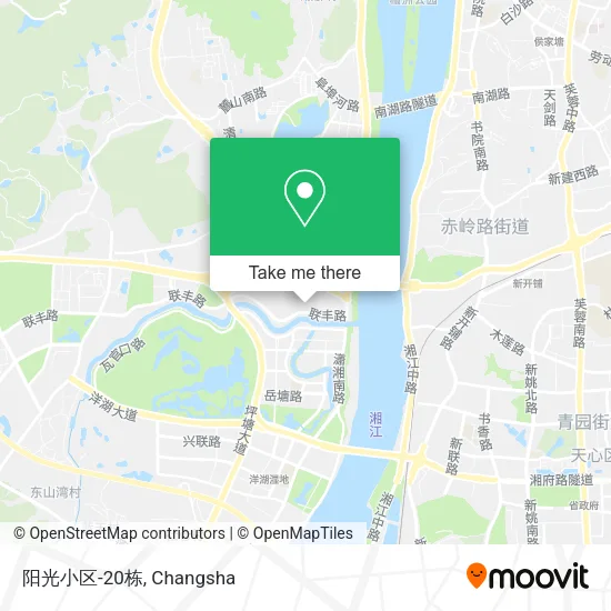 阳光小区-20栋 map