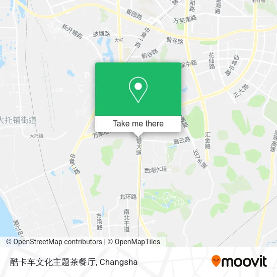 酷卡车文化主题茶餐厅 map