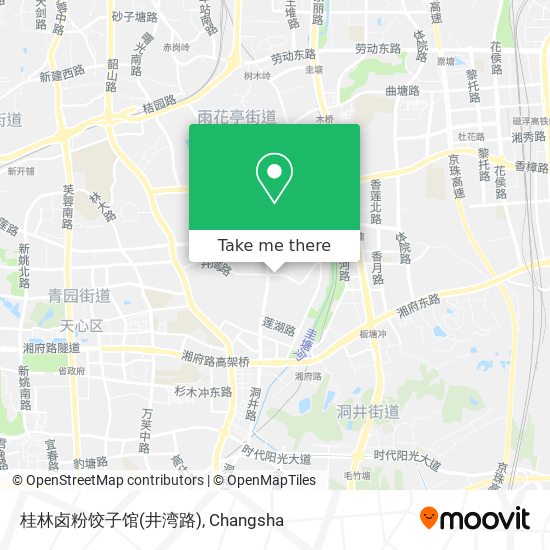 桂林卤粉饺子馆(井湾路) map