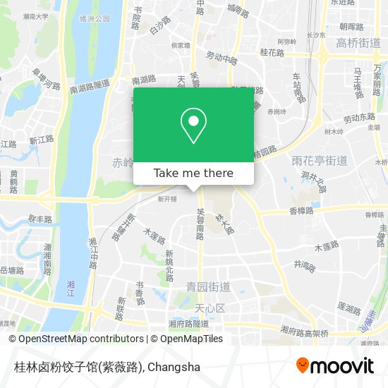 桂林卤粉饺子馆(紫薇路) map