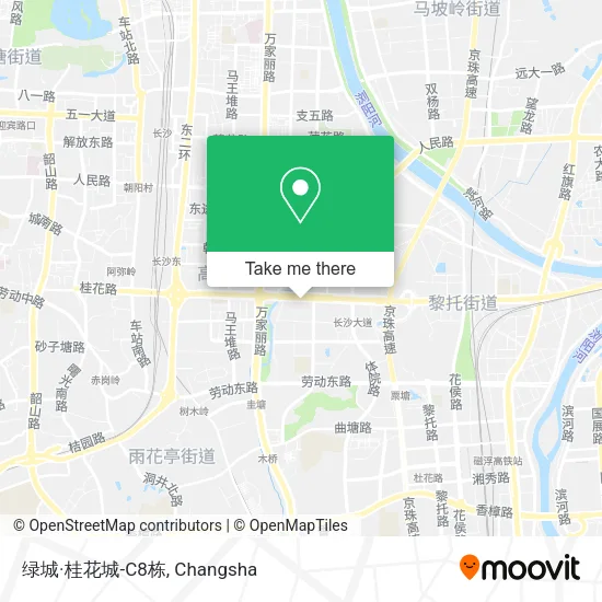 绿城·桂花城-C8栋 map
