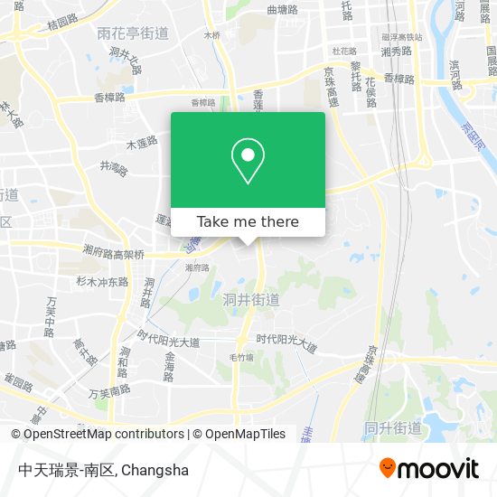 中天瑞景-南区 map