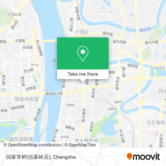 回家常鲜(伍家岭店) map