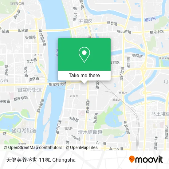 天健芙蓉盛世-11栋 map