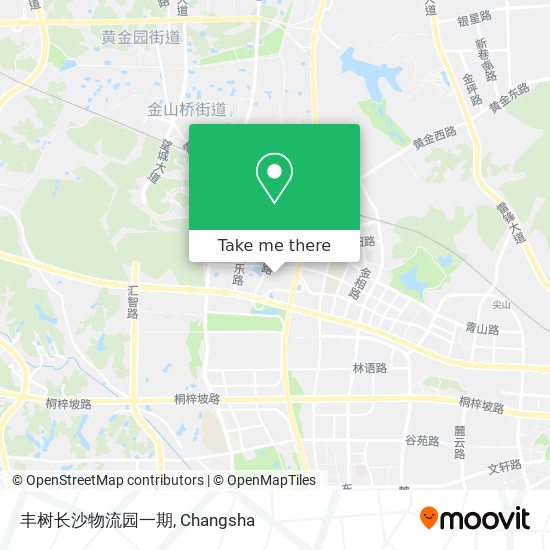 丰树长沙物流园一期 map