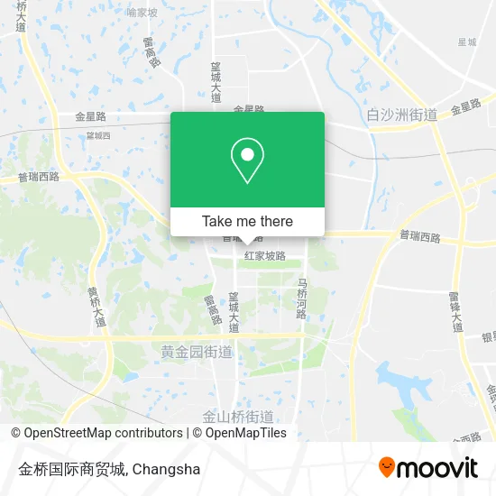 金桥国际商贸城 map