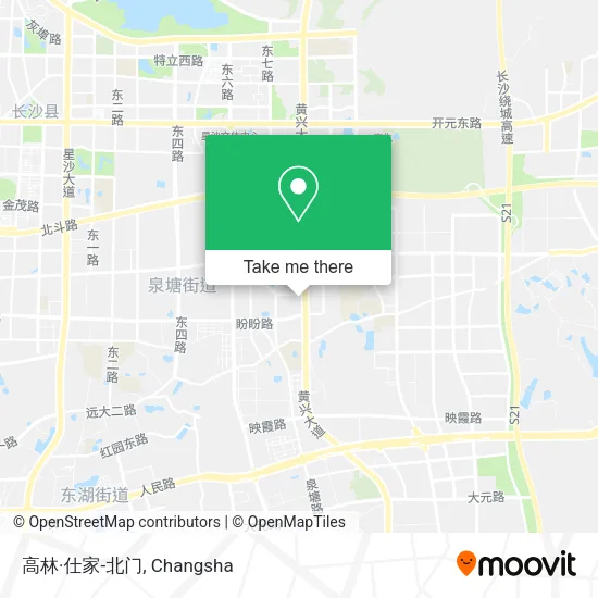 高林·仕家-北门 map