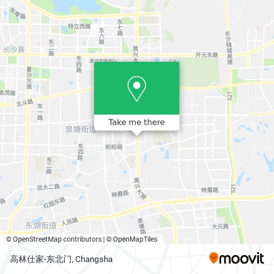 高林仕家-东北门 map