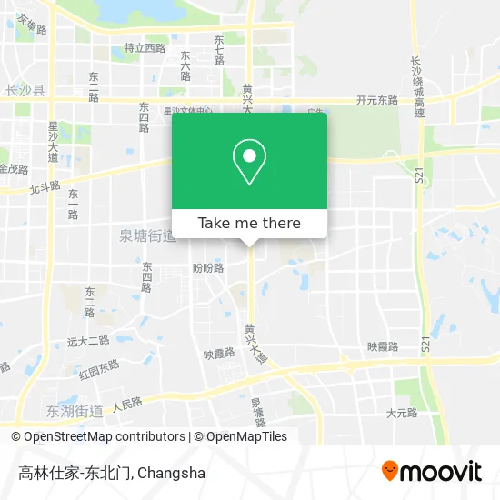 高林仕家-东北门 map