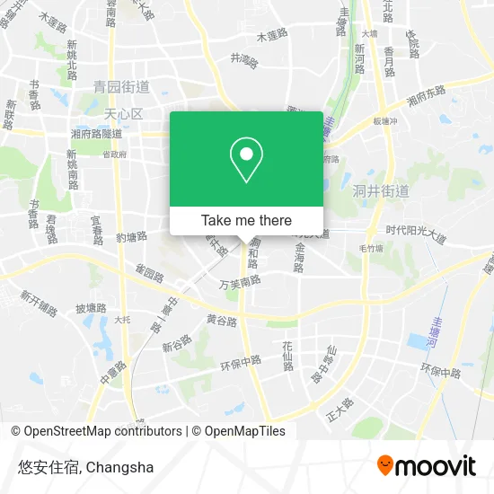 悠安住宿 map
