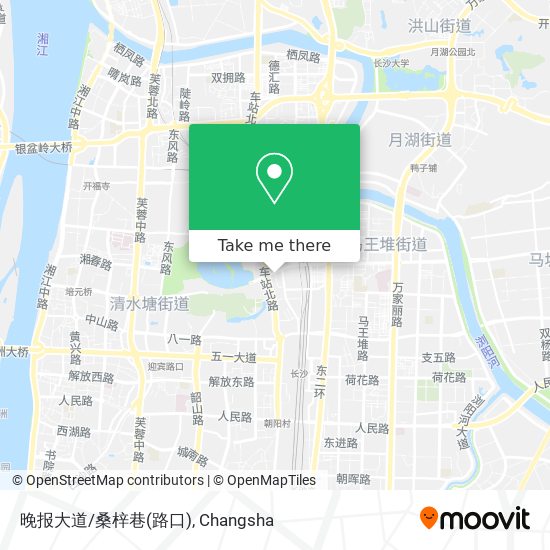 晚报大道/桑梓巷(路口) map