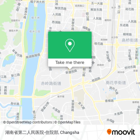 湖南省第二人民医院-住院部 map