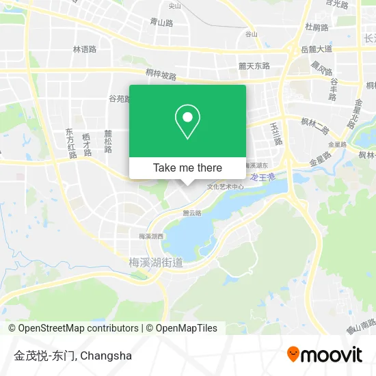 金茂悦-东门 map