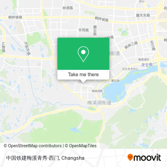 中国铁建梅溪青秀-西门 map