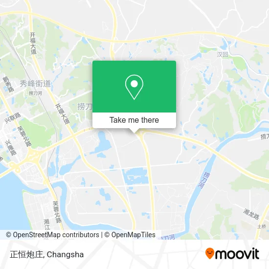 正恒炮庄 map