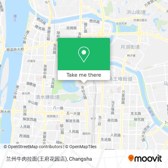 兰州牛肉拉面(王府花园店) map