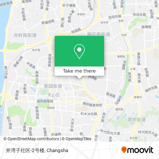 井湾子社区-2号楼 map