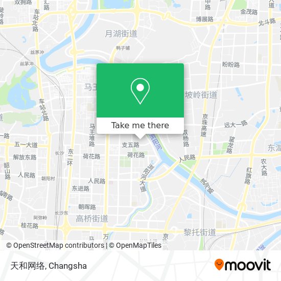 天和网络 map