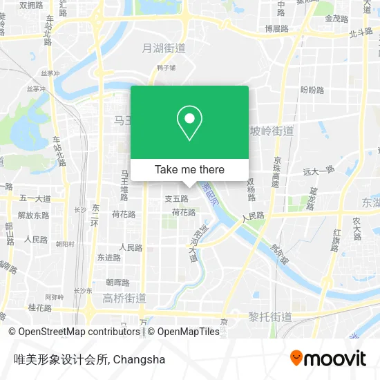 唯美形象设计会所 map