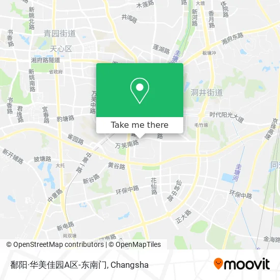 鄱阳·华美佳园A区-东南门 map