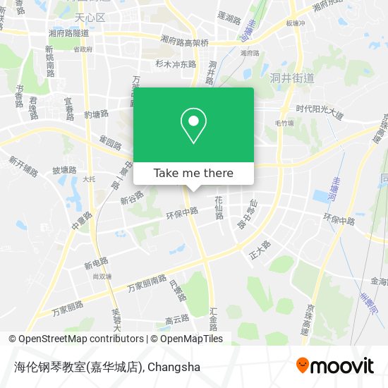 海伦钢琴教室(嘉华城店) map