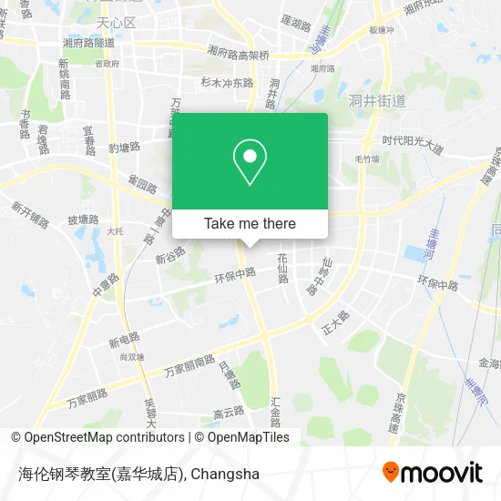 海伦钢琴教室(嘉华城店) map
