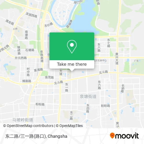 东二路/三一路(路口) map