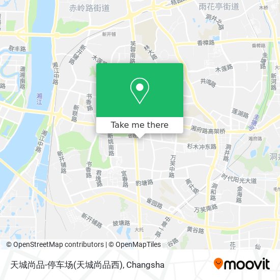 天城尚品-停车场(天城尚品西) map
