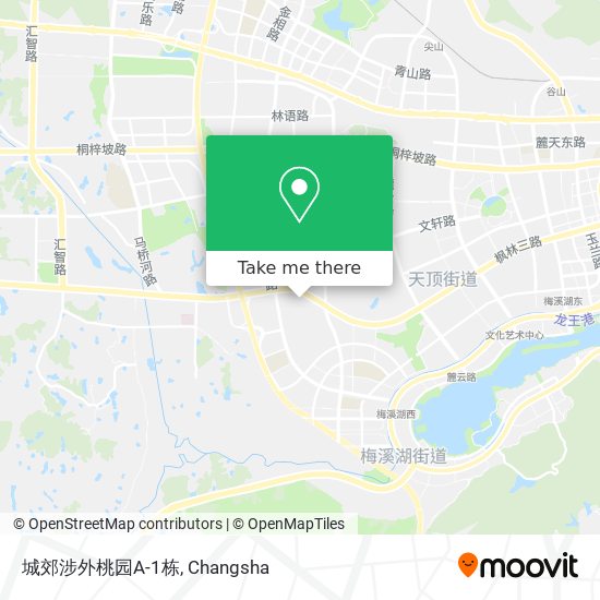 城郊涉外桃园A-1栋 map