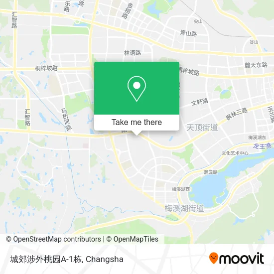 城郊涉外桃园A-1栋 map
